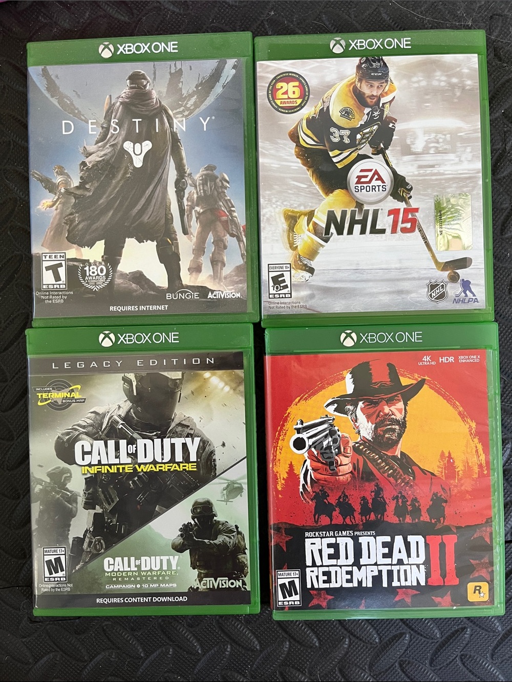 Bundle of XBox one games